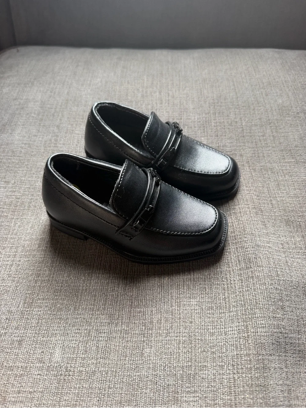 Classic Black toddler/baby Slip-On Loafers - Dress Casual Size 5C
